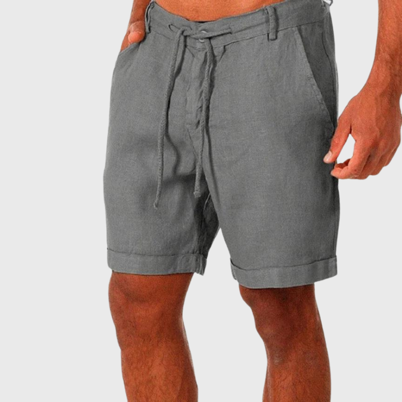 Short Masculino de Linho Sampaio® S1194 www.lojasampaio.com.br