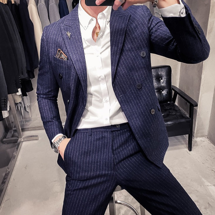 blazer masculino abotoamento duplo www.lojasampaio.com.br