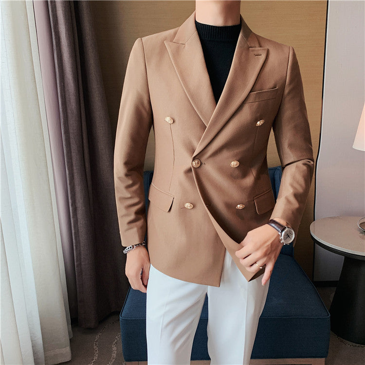 Blazer Masculino Abotoamento Duplo Sampaio® www.lojasampaio.com.br