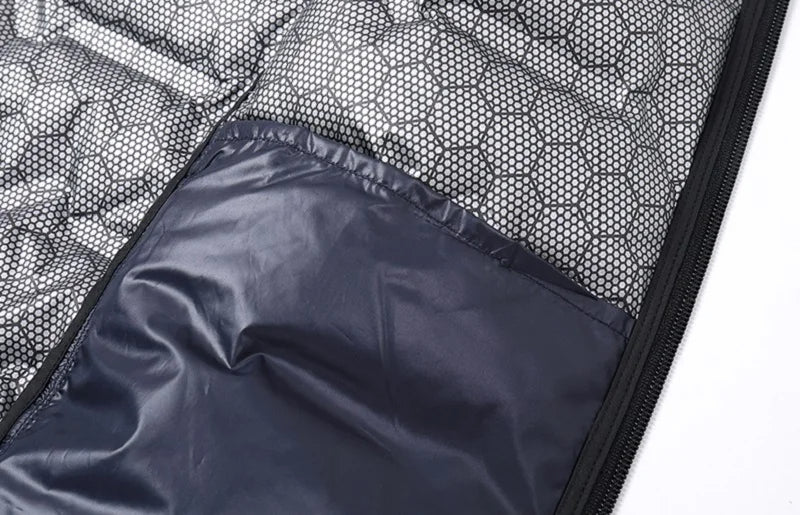 Jaqueta Puffer com Capuz Masculina Sampaio® www.lojasampaio.com.br
