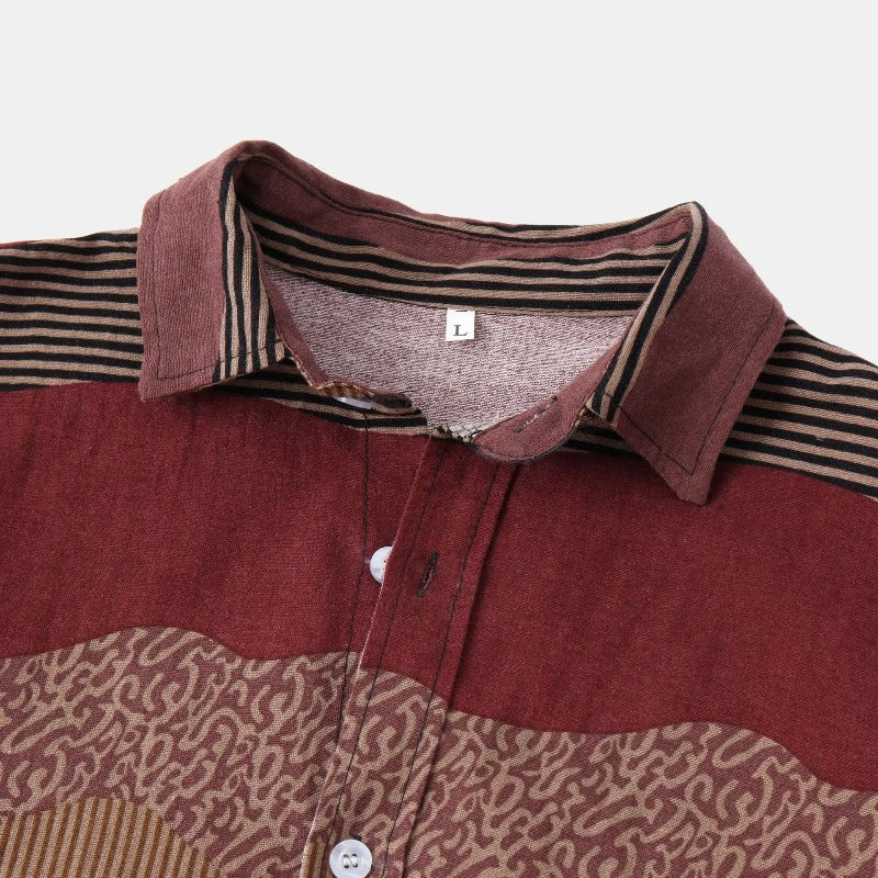 Camisa Masculina Estampada Sampaio Codó® www.lojasampaio.com.br