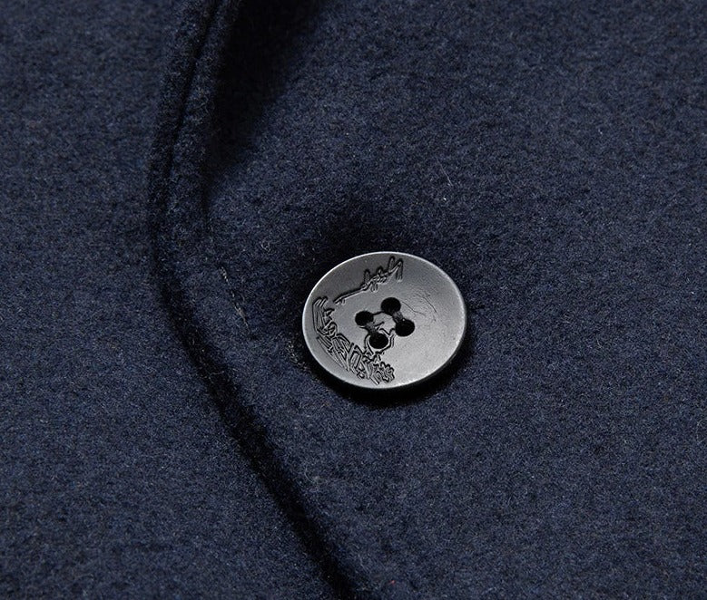 Sobretudo Longo Transpassado Masculino Sampaio® S1262 www.lojasampaio.com.br