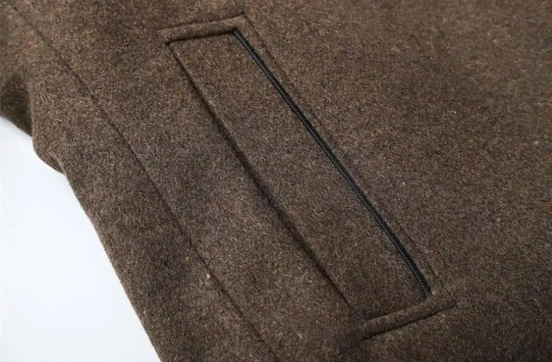 Casaco Trench Coat Masculinode Lã Grife Sampaio® www.lojasampaio.com.br