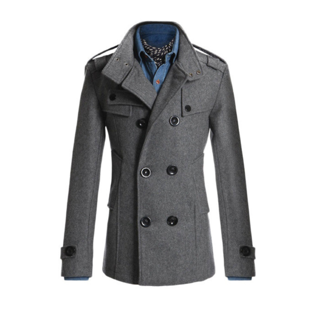 Casaco Masculino Abotoamento Duplo Hester ww.lojasampaio.com.br