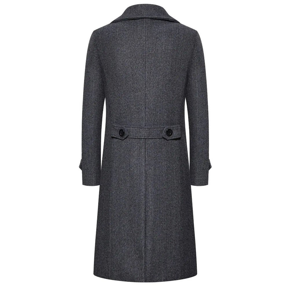 Sobretudo Longo Transpassado Masculino Sampaio® S1292 www.lojasampaio.com.br