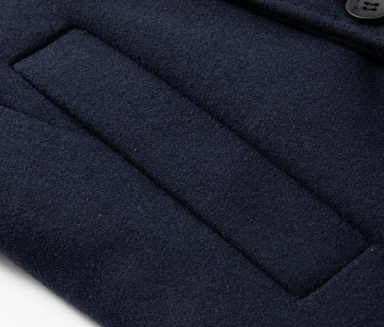 Sobretudo Longo Transpassado Masculino Sampaio® S1262 www.lojasampaio.com.br