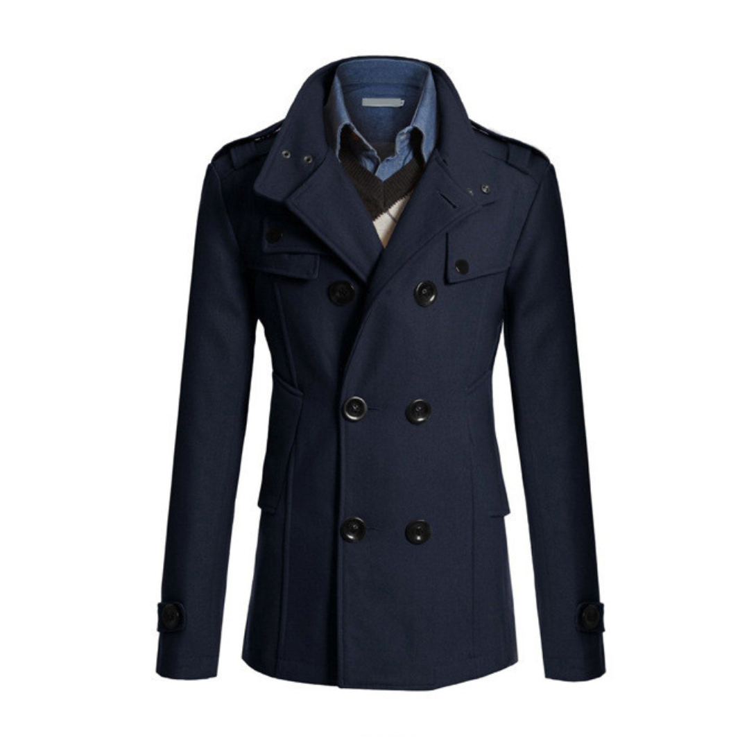 Casaco Masculino Abotoamento Duplo Hester ww.lojasampaio.com.br