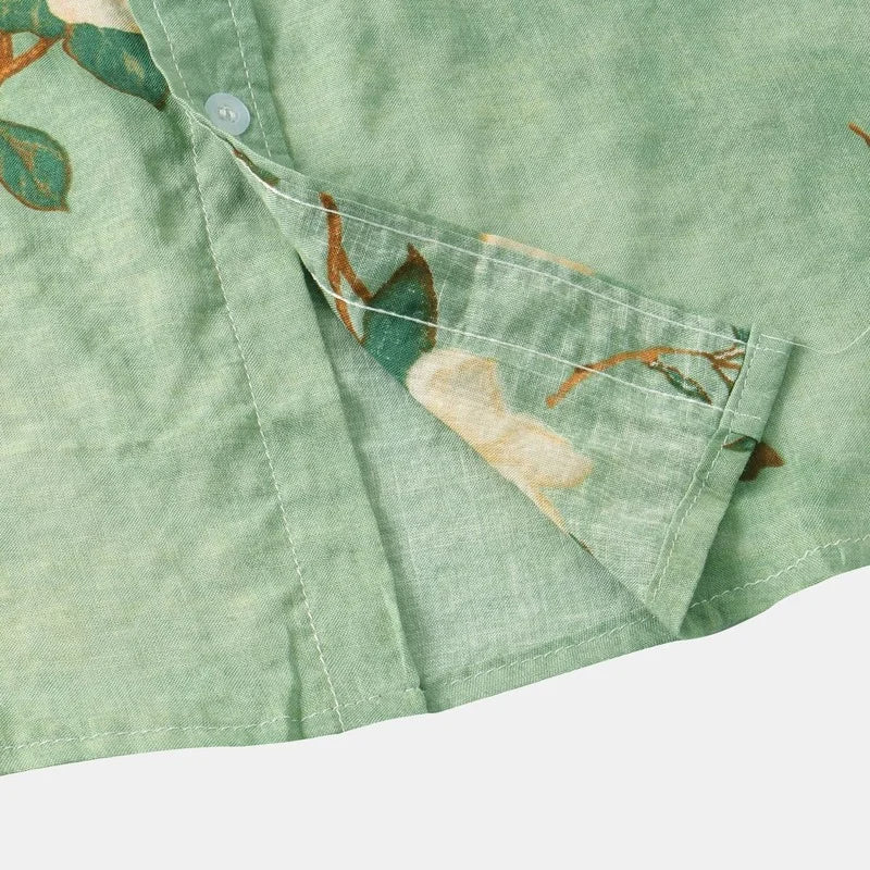 Camisa Masculina Estampada Sampaio Floral® www.lojasampaio.com.br