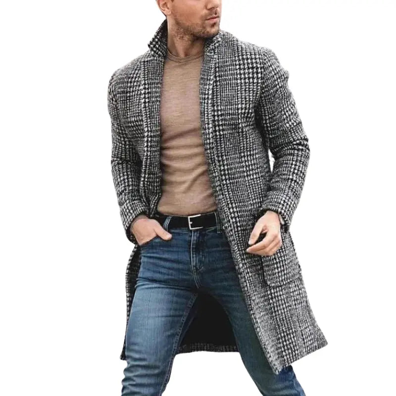 Sobretudo Masculino Xadrez Sampaio® S1275 www.lojasampaio.com.br