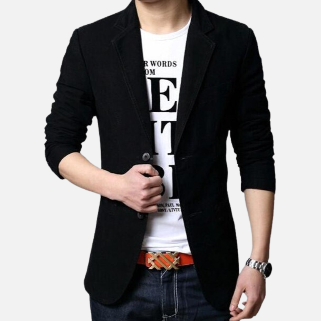 Blazer Masculino Slim Fit Esporte Fino www.lojasampaio.com.br