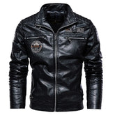 Jaqueta Masculina de Motoqueiro em Couro www.lojasampaio.com.br