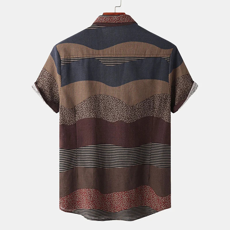Camisa Masculina Estampada Sampaio Codó® www.lojasampaio.com.br