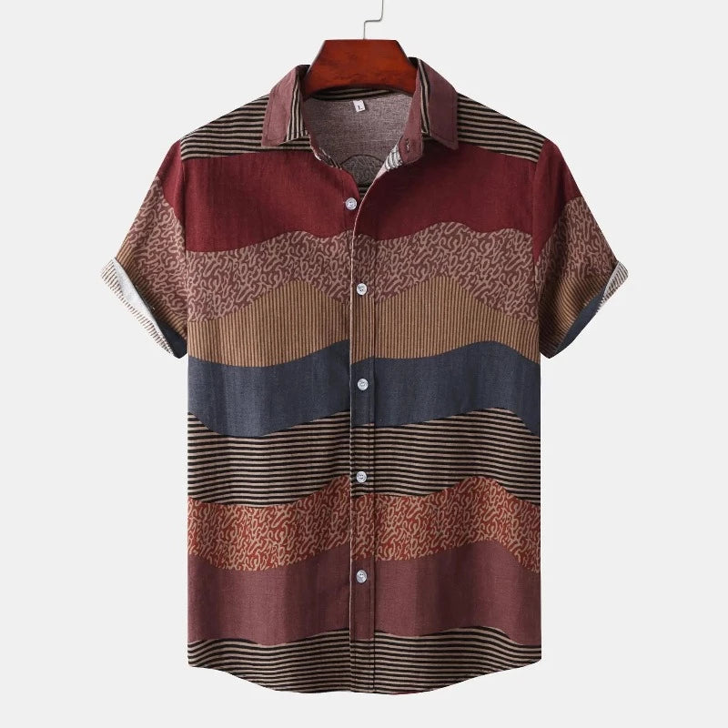 Camisa Masculina Estampada Sampaio Codó® www.lojasampaio.com.br