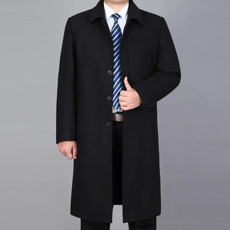 Sobretudo Masculino Plus Size de Lã Grife Sampaio® www.lojasampaio.com.br