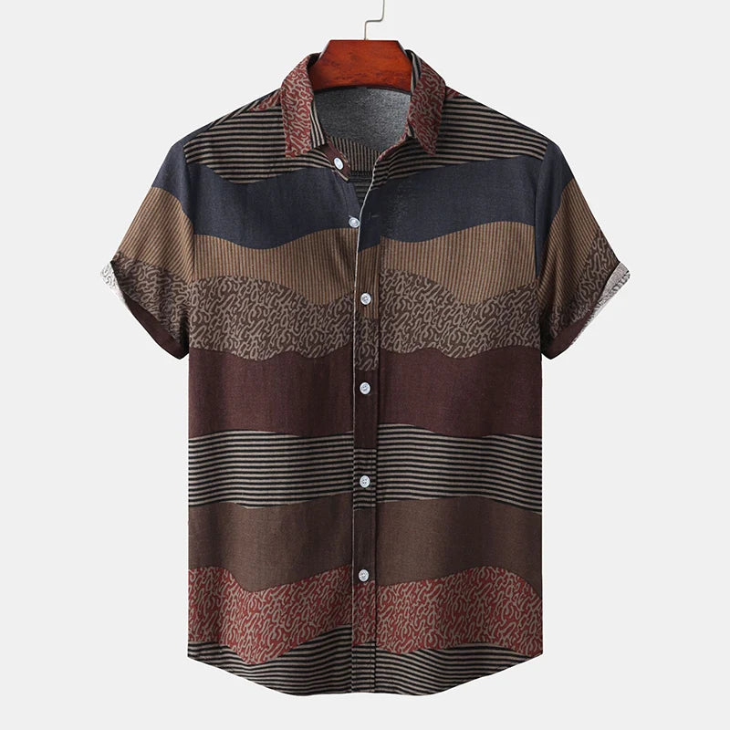 Camisa Masculina Estampada Sampaio Codó® www.lojasampaio.com.br