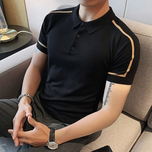 Camisa Polo Masculina Amias