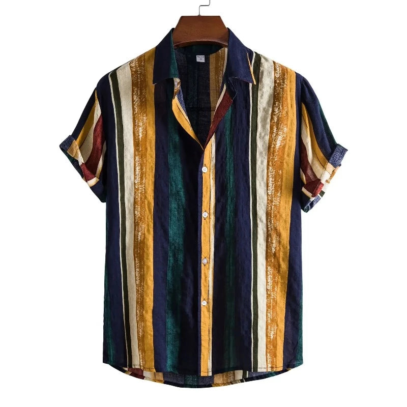 Camisa Masculina Estampada Sampaio Jequié® www.lojasampaio.com.br