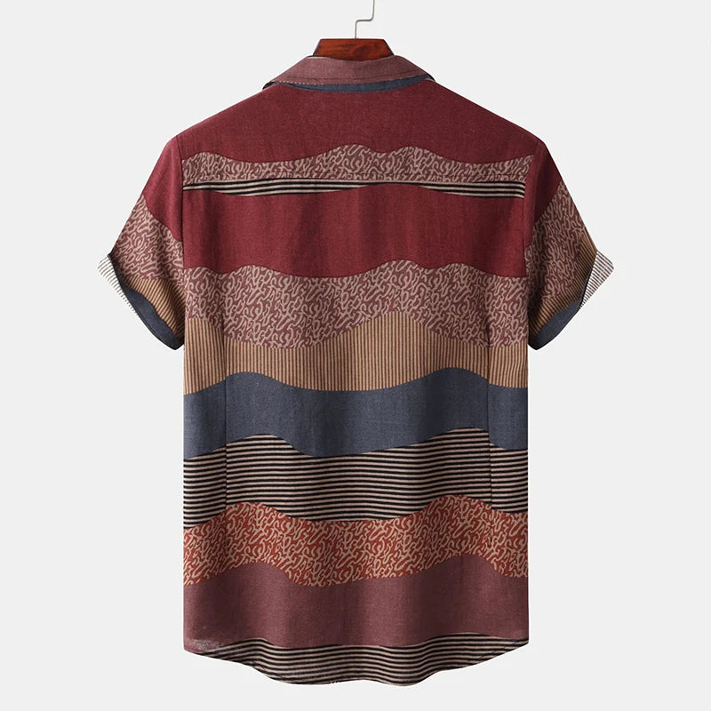 Camisa Masculina Estampada Sampaio Codó® www.lojasampaio.com.br