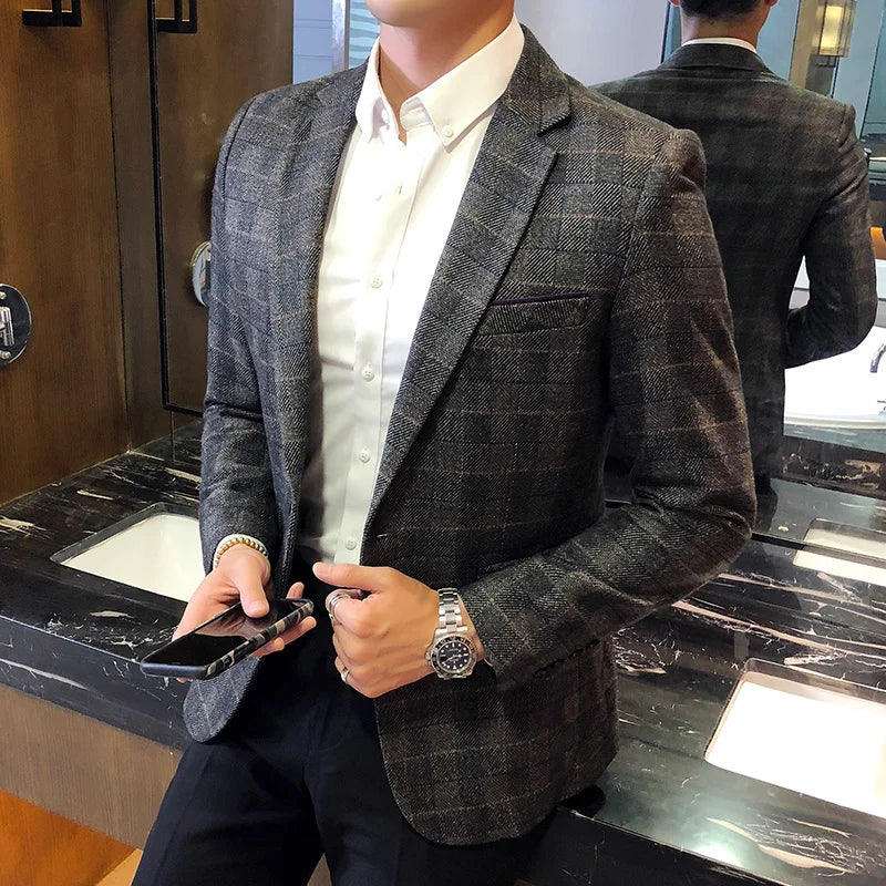 Blazer Masculino Elegante Sampaio® S1219 www.lojasampaio.com.br