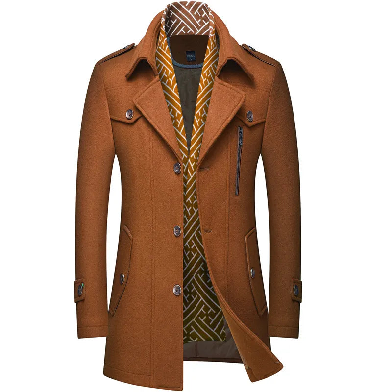 Casaco Longo Masculino Grife Sampaio® S1136 www.lojasampaio.com.br