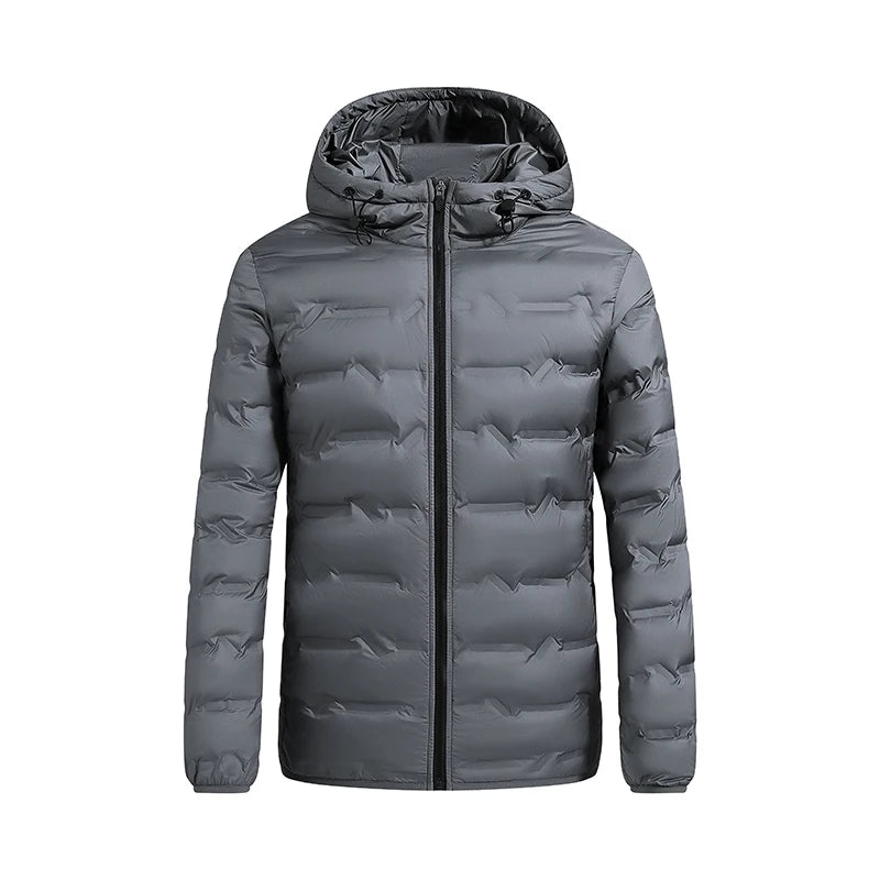 Jaqueta Puffer com Capuz Masculina Sampaio® www.lojasampaio.com.br
