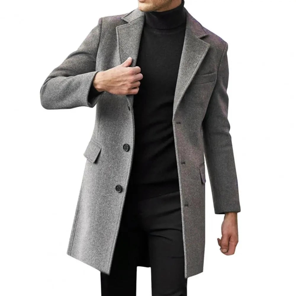 Sobretudo Masculino de Lã Sampaio® www.lojasampaio.com.br