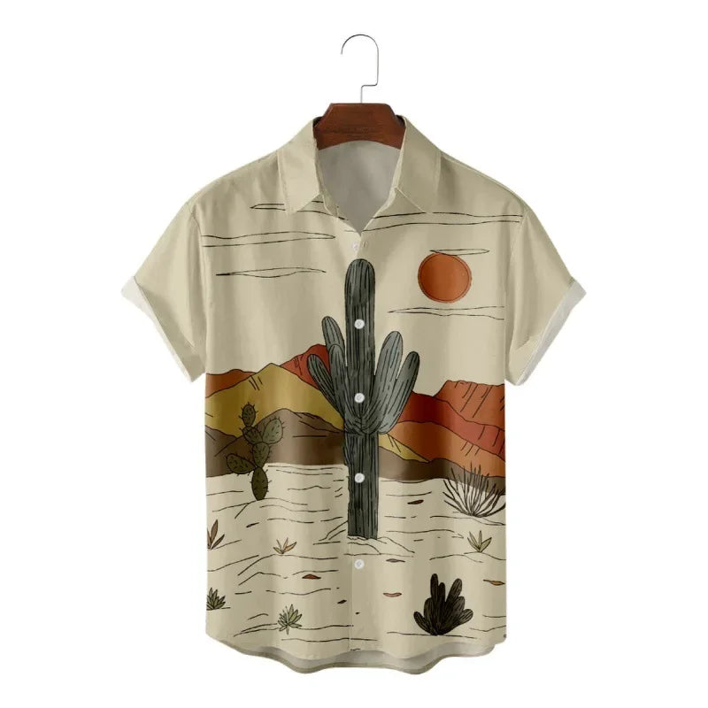 Camisa Masculina Estampada Sampaio Curaçá® www.lojasampaio.com.br
