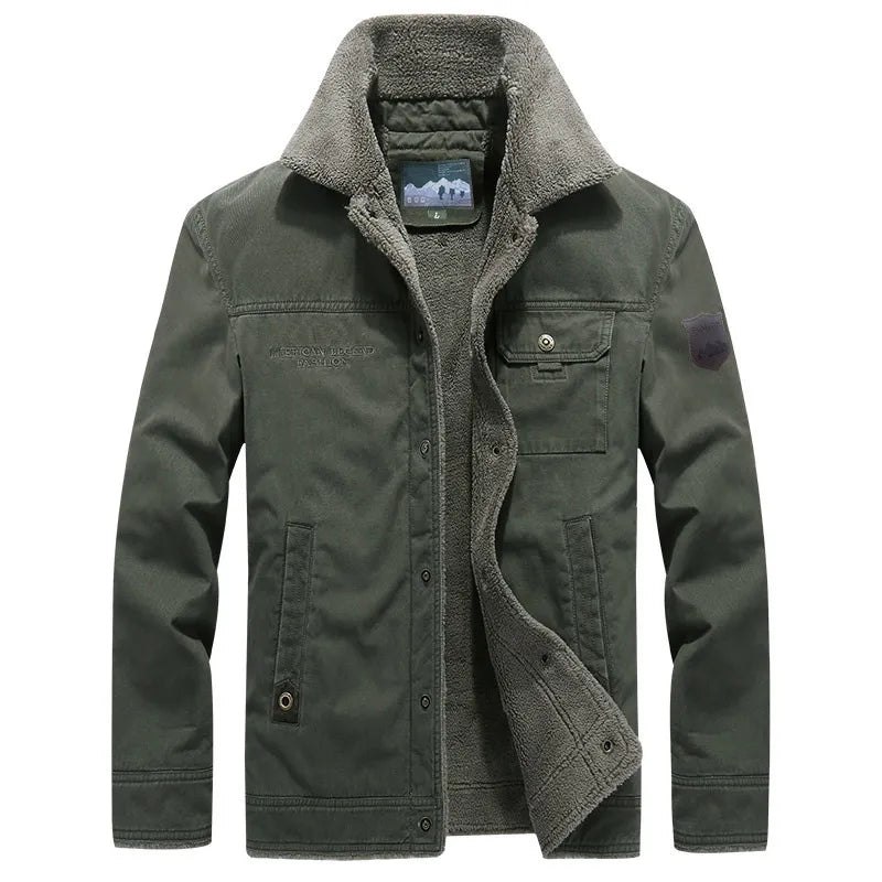 Jaqueta Militar Masculina Interior de Lã Sampaio®