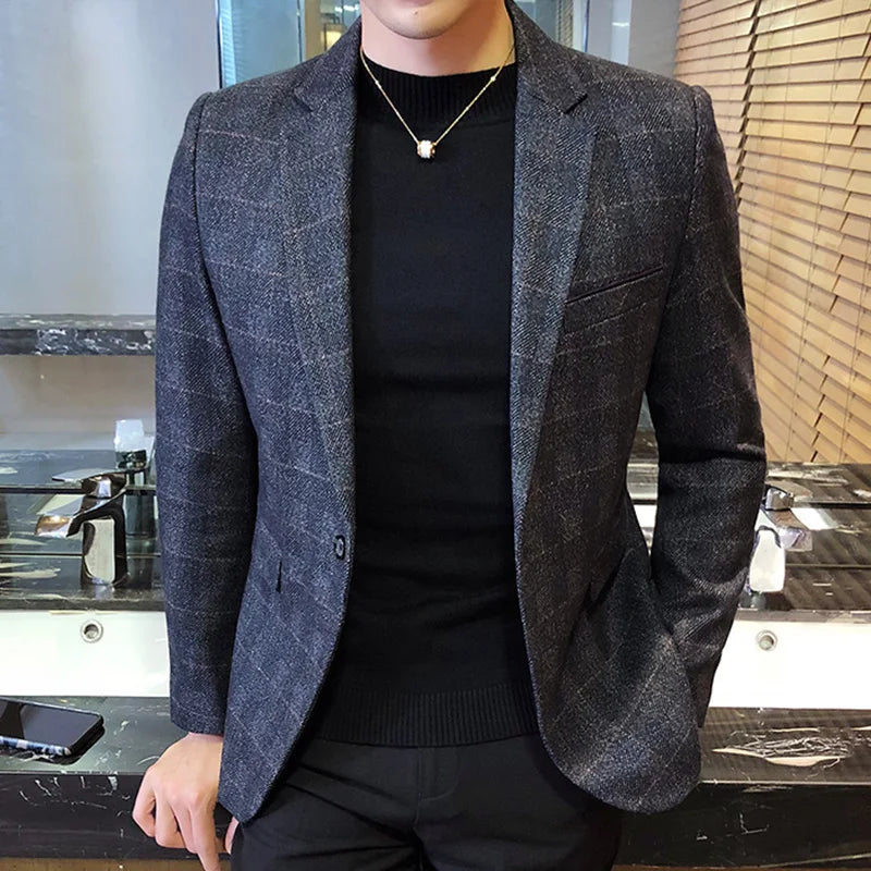 Blazer Masculino Elegante Sampaio® S1219 www.lojasampaio.com.br