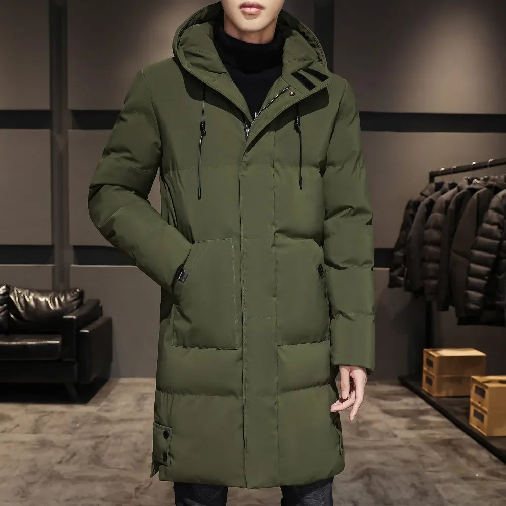 Jaqueta Puffer Longa Masculina Sampaio® www.lojasampaio.com.br