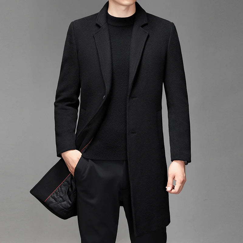 Sobretudo Masculino de Lã Grife Sampaio® S1260 www.lojasampaio.com.br