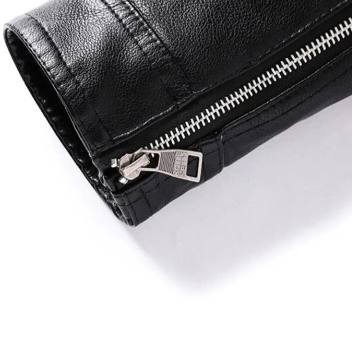 jaqueta de couro, jaqueta de motoqueiro, jaqueta de couro masculina www.lojasmpaio.com.br