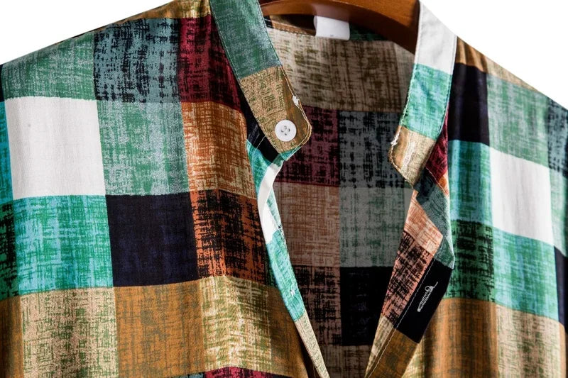 Camisa Masculina Xadrez Sampaio Buriti® www.lojasampaio.com.br
