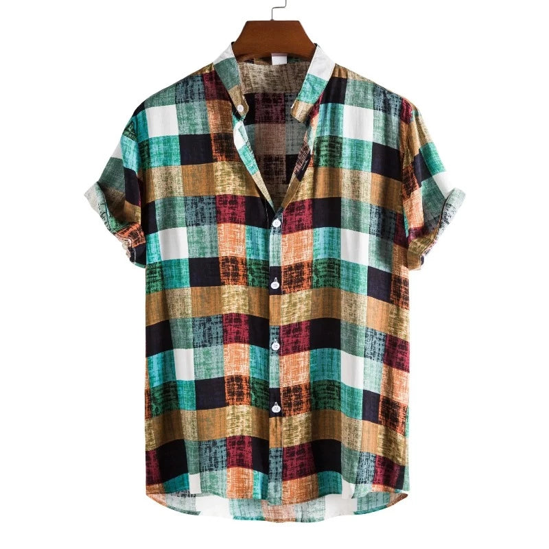 Camisa Masculina Xadrez Sampaio Buriti® www.lojasampaio.com.br