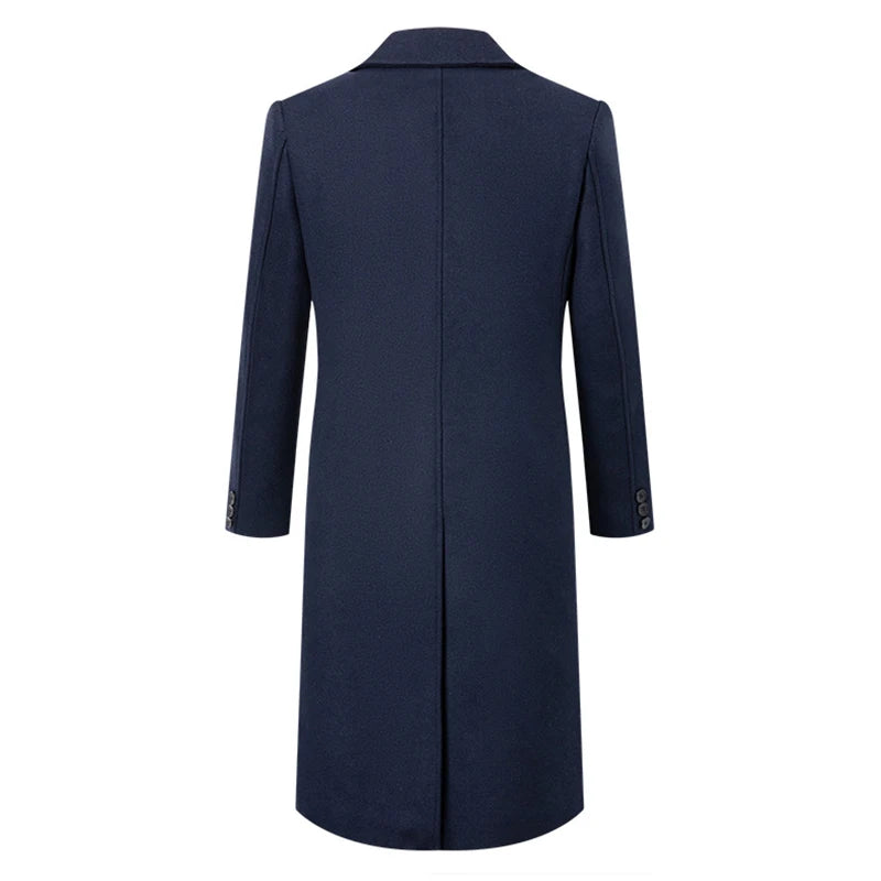 Sobretudo Longo Transpassado Masculino Sampaio® S1262 www.lojasampaio.com.br