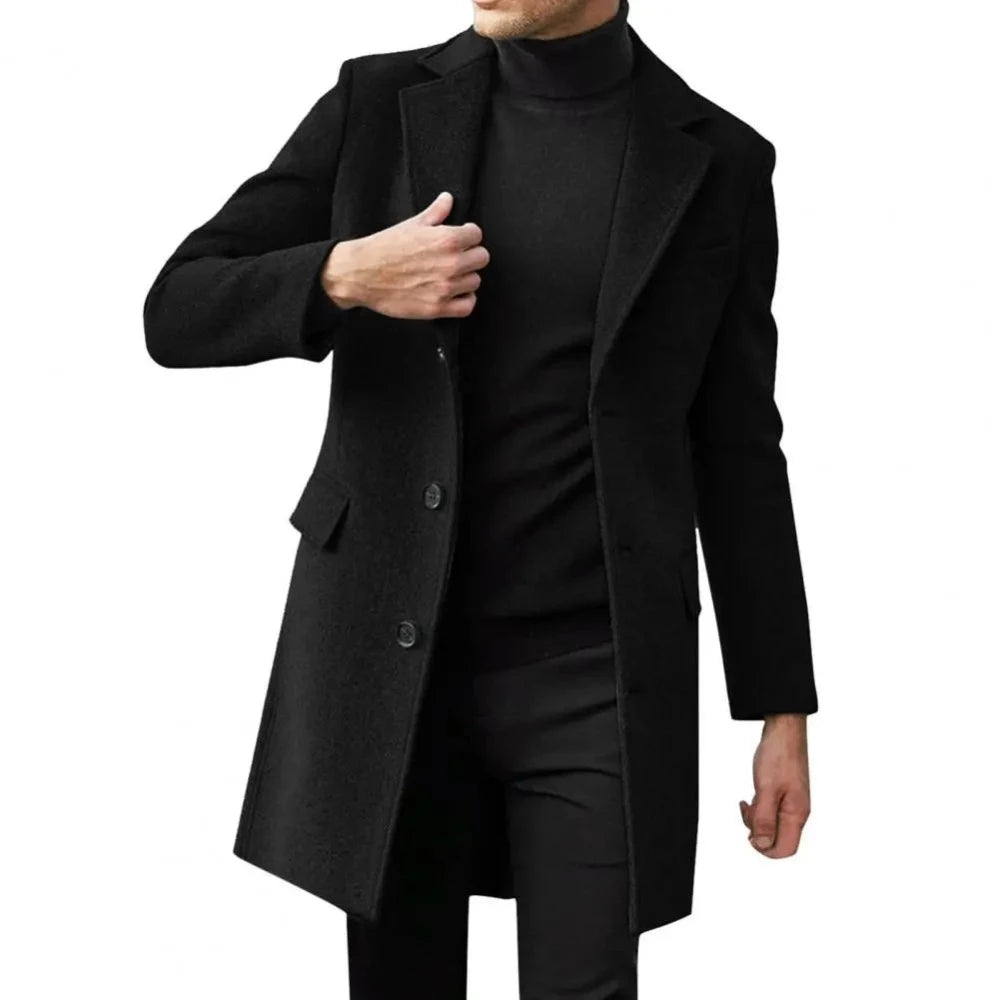 Sobretudo Masculino de Lã Sampaio® www.lojasampaio.com.br