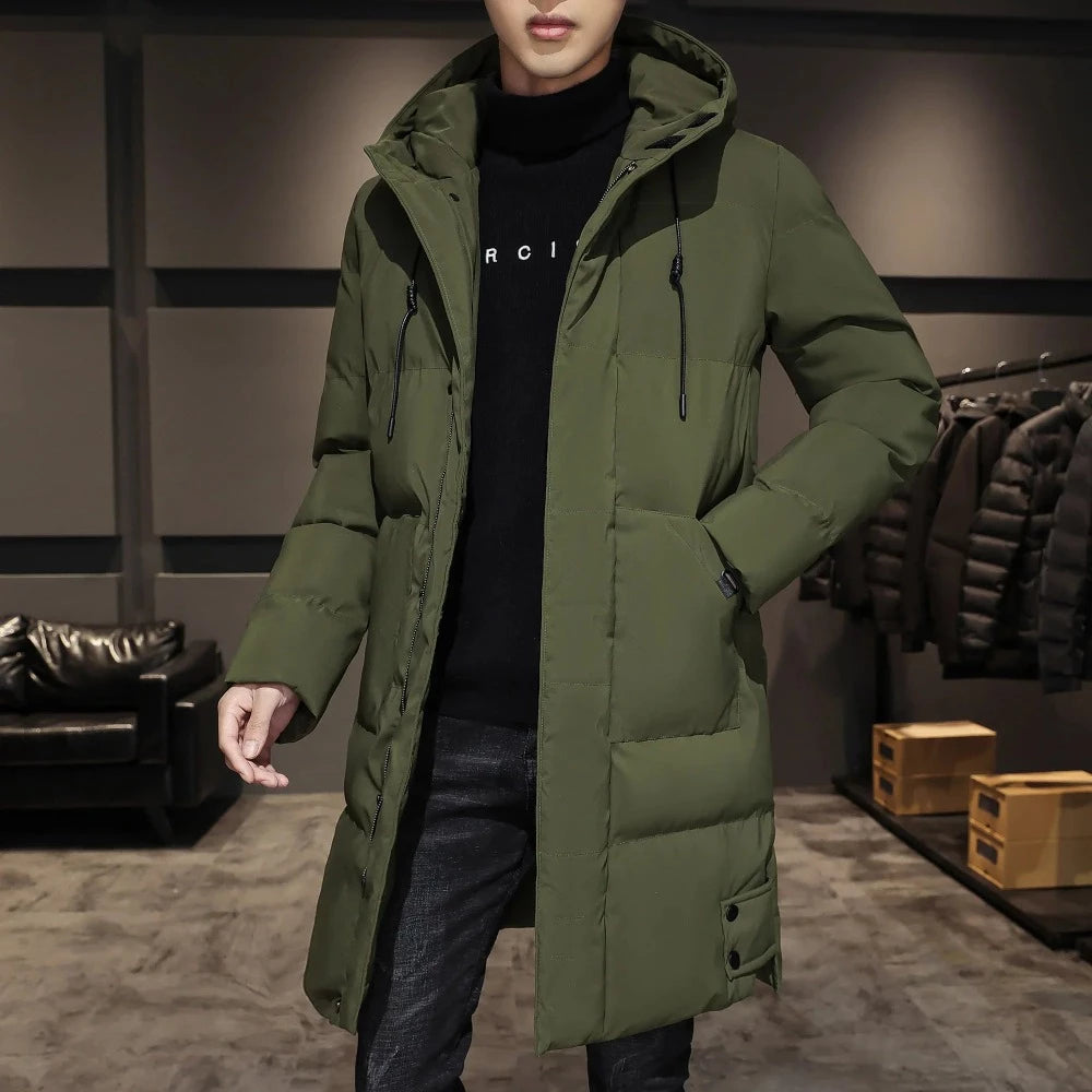 Jaqueta Puffer Longa Masculina Sampaio® www.lojasampaio.com.br