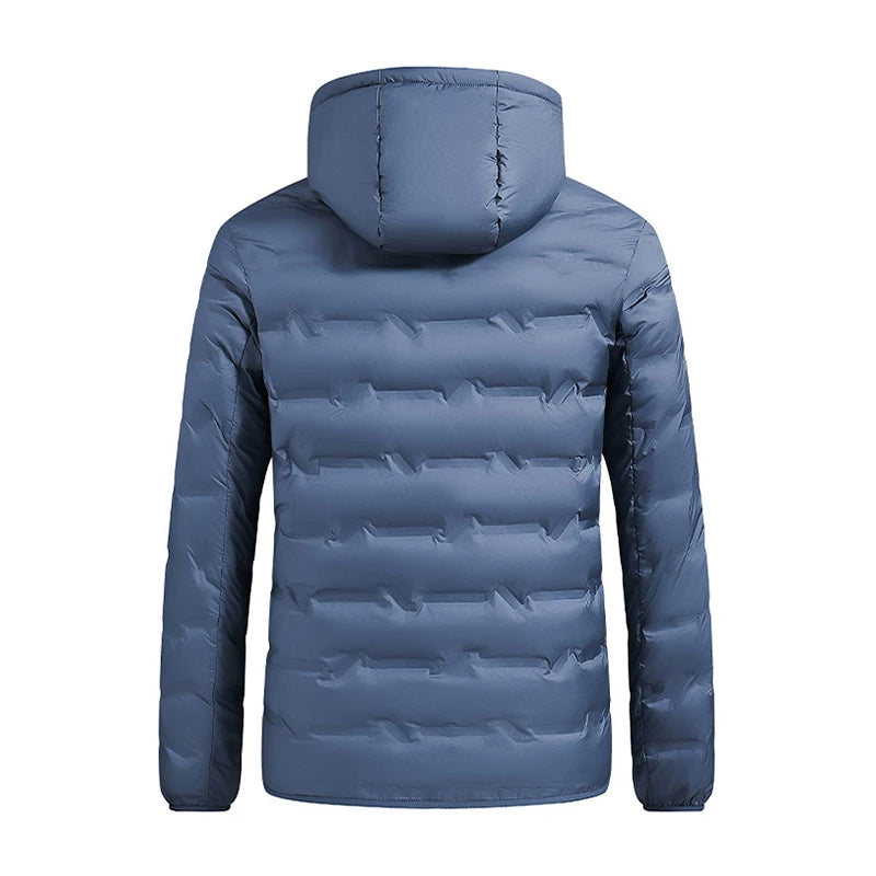 Jaqueta Puffer com Capuz Masculina Sampaio® www.lojasampaio.com.br