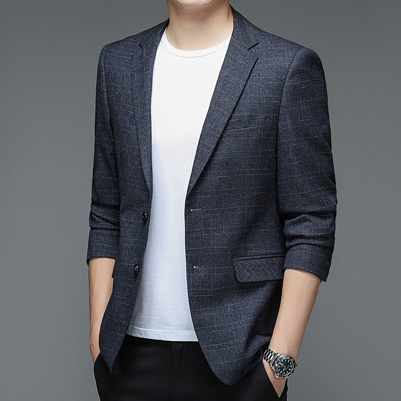 Blazer Masculino Slim Fit Esporte Fino Sampaio® S1043 www.lojasampaio.com.br