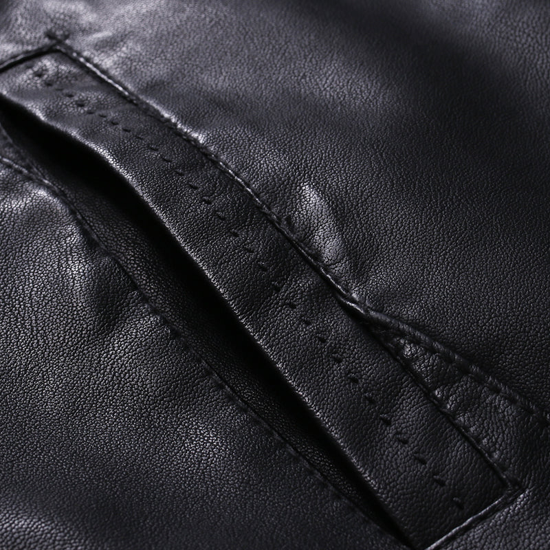 Jaqueta Masculina de Couro Classic Sampaio® www.lojasampaio.com.br