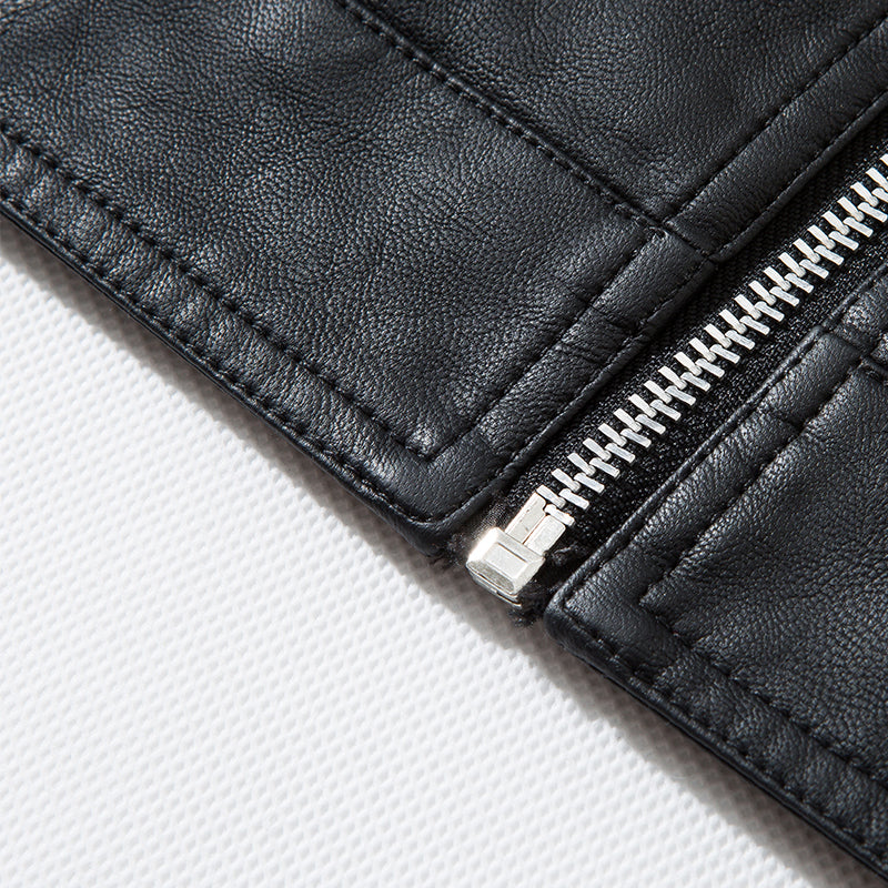 Jaqueta Masculina de Couro Classic Sampaio® www.lojasampaio.com.br