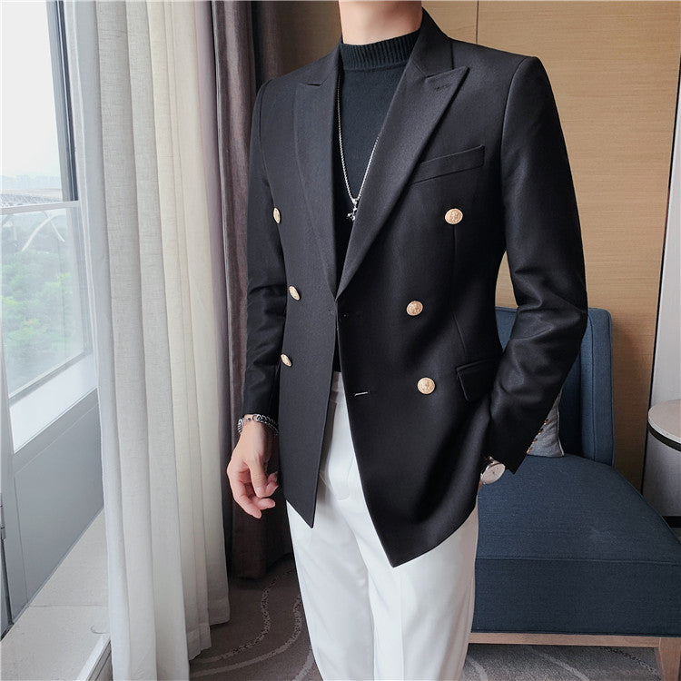 Blazer Masculino Abotoamento Duplo Sampaio® www.lojasampaio.com.br