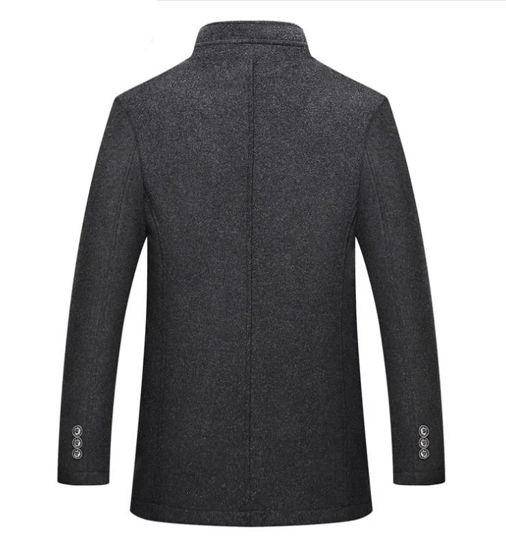 Casaco Trench Coat Masculinode Lã Grife Sampaio® www.lojasampaio.com.br