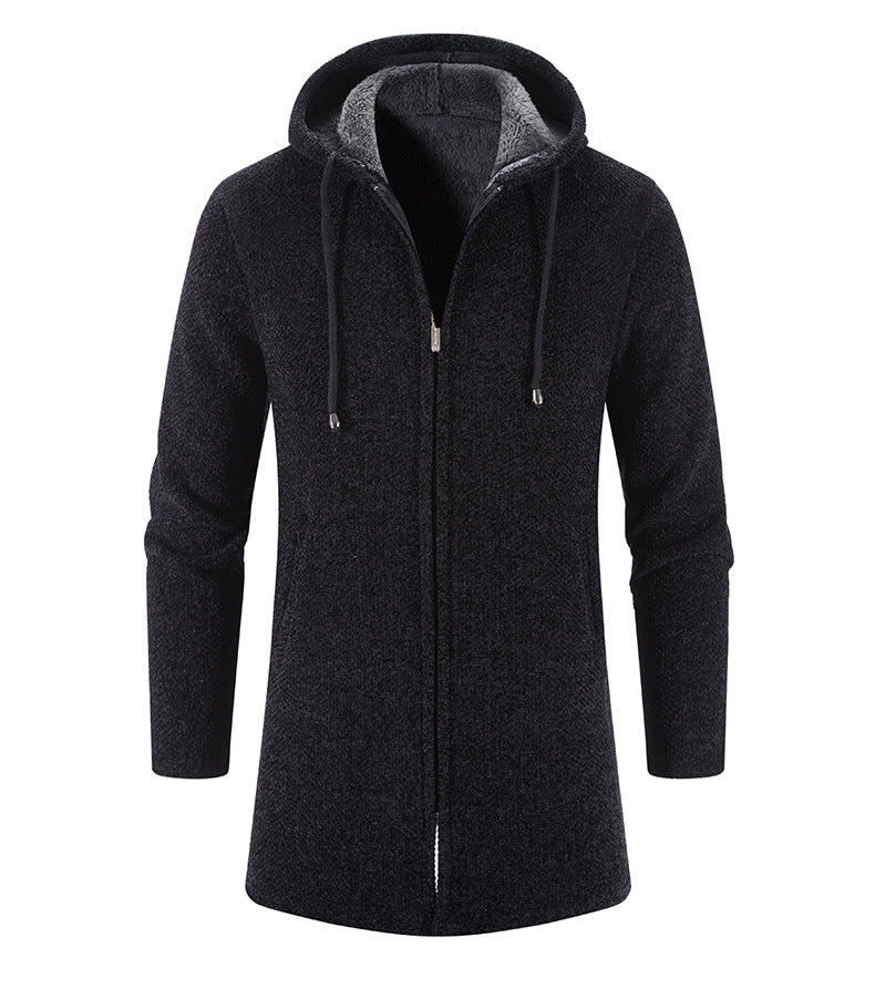Casaco Longo Masculino com Capuz www.lojasampaio.com.br