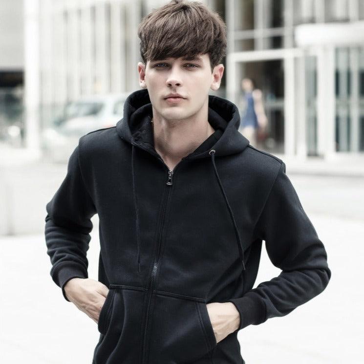 Moletom Masculino com Capuz Basic www.lojasampaio.com.br