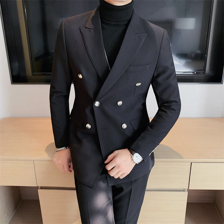 Blazer Masculino Abotoamento Duplo www.lojasampaio.com.br