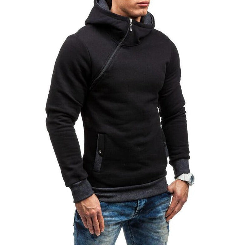 Moletom Masculino Fechado com Capuz www.lojasampaio.com.br
