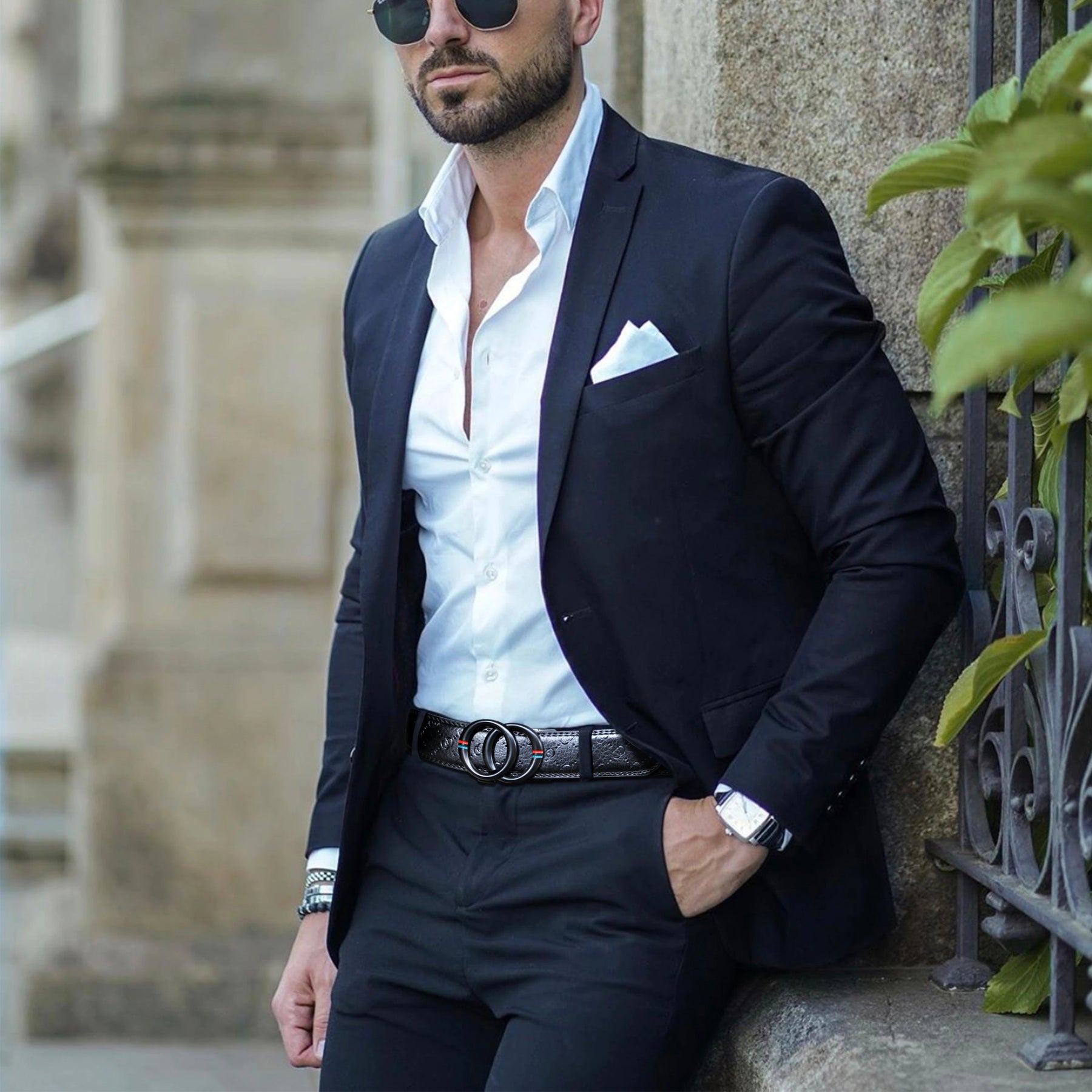 Cinto Masculino Fashionis Couro