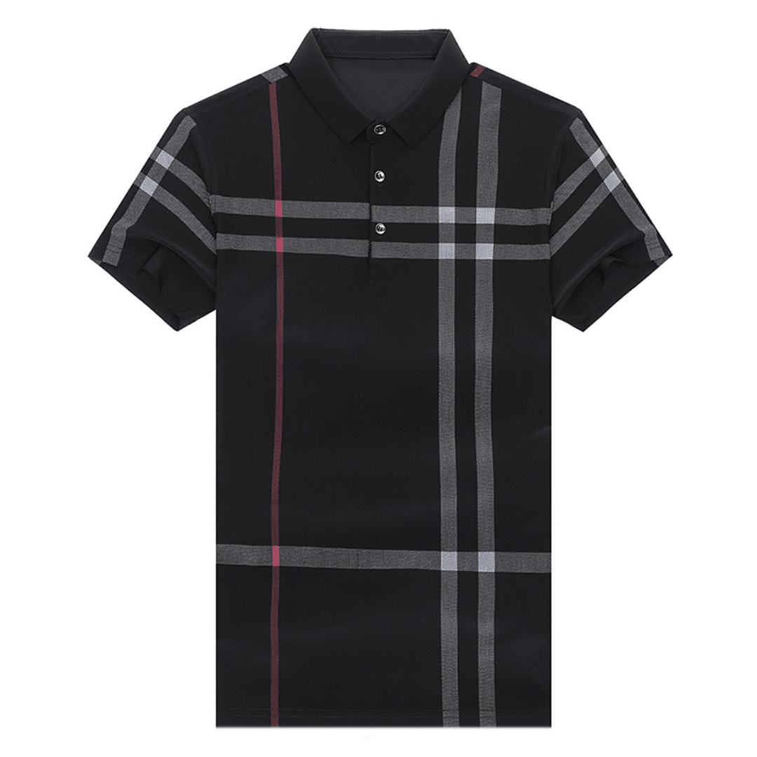 Camisa Masculina Polo com Listras - Loja Sampaio