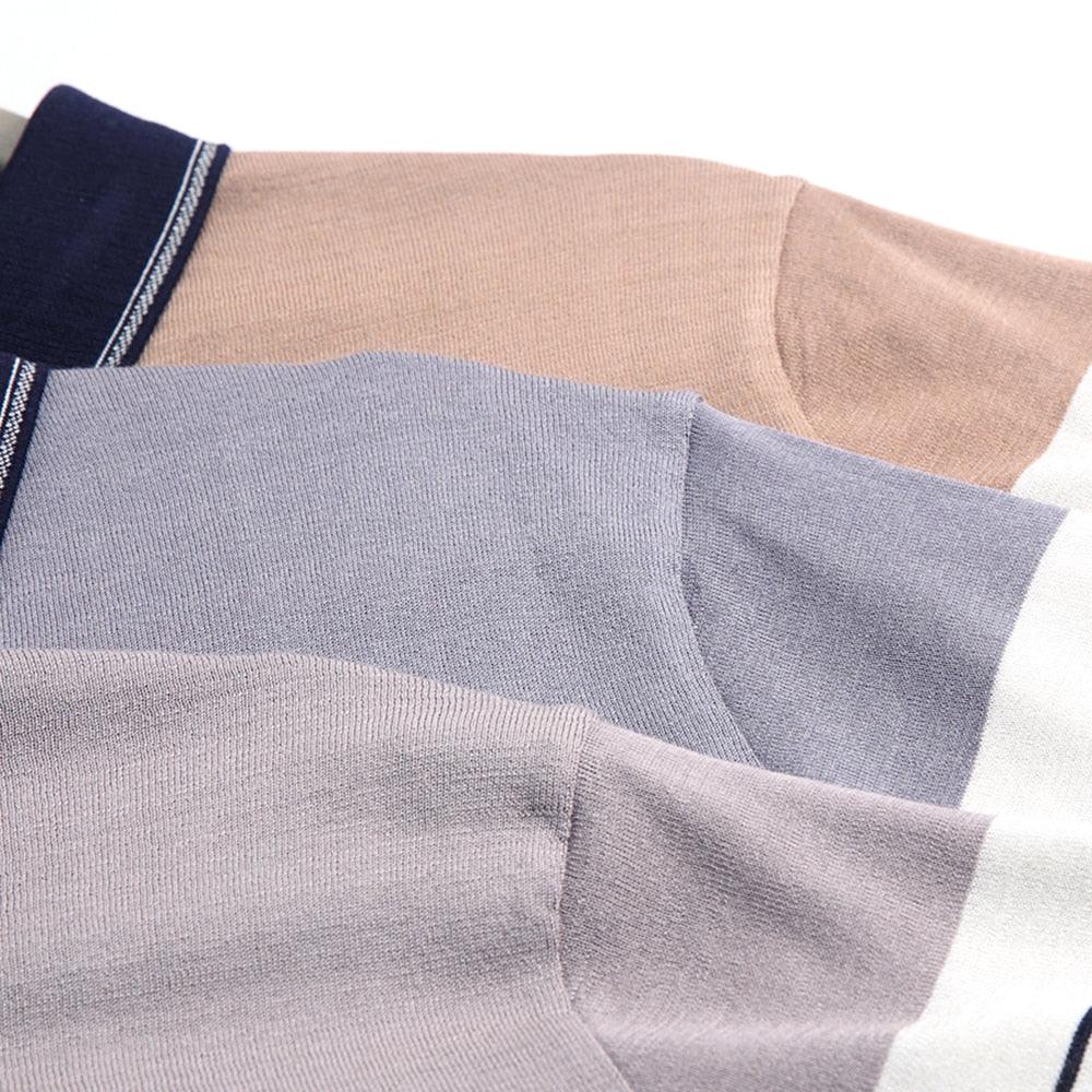 Camisa Polo Listrada Premium Masculina - Loja Sampaio